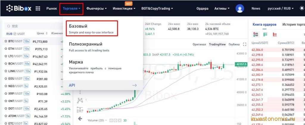 Базовая торговля